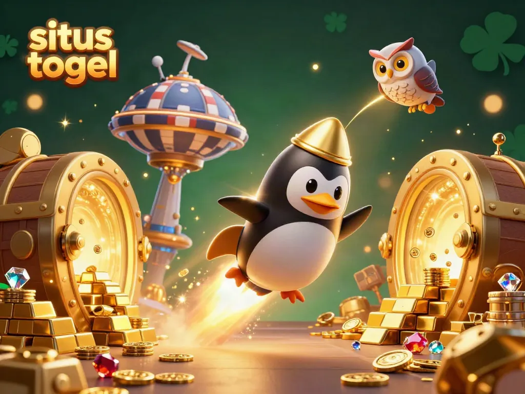 Situs togel players enjoying lively action in an immersive 3D casino space with dynamic visuals and treasures.
